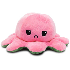 Peluche Pulpo Reversible Feliz - Enojado