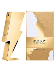 Perfume Bad Boy Gold Fantasy para Hombre de Carolina Herrera EDT 100ML