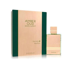 Perfume Amber Oud Exclusif Esmerald Unisex de Al Haramain Extrait de Parfum 60ML