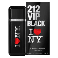 Perfume 212 VIP Black I Love NY para Hombre de Carolina Herrera EDP 100ML