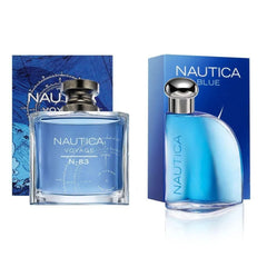 Paquete 2 Perfumes Nautica Voyage N-83 + Nautica Blue para Hombre de 100 ml