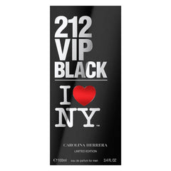 Perfume 212 VIP Black I Love NY para Hombre de Carolina Herrera EDP 100ML