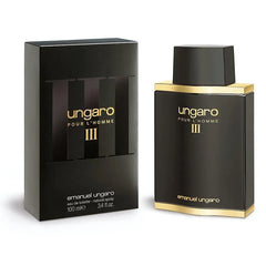 Perfume Ungaro pour L'Homme III para Hombre de Emanuel Ungaro EDT 100ML