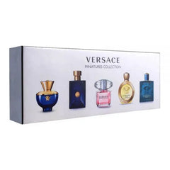 Mini Set 5 Piezas Versace Para Hombre y Mujer 5ML