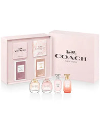 Mini Set 4 Piezas Coach New York para Mujer 4.5ML