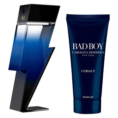 Set 2 Piezas Bad Boy Cobalt para Hombre de Carolina Herrera EDP
