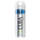 Body Spray Cuba Blue para Hombre de Cuba Paris 200ML