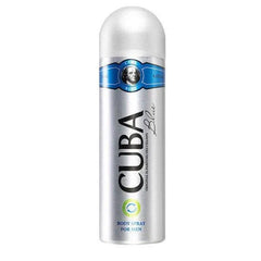 Body Spray Cuba Blue para Hombre de Cuba Paris 200ML