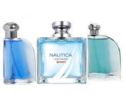 Paquete 3 Perfumes Nautica: Nautica Voyage Sport + Nautica Classic + Nautica Blue