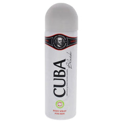 Body Spray Cuba Black para Hombre de Cuba Paris 200ML