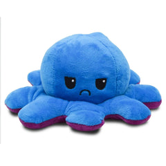 Peluche Pulpo Reversible Feliz - Enojado