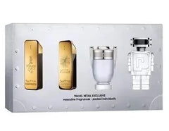 Mini Set 4 Piezas Travel Exclusive para Hombre de Paco Rabanne 5ML