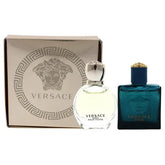 Mini Set 2 Piezas Versace para Hombre y Mujer 5ML