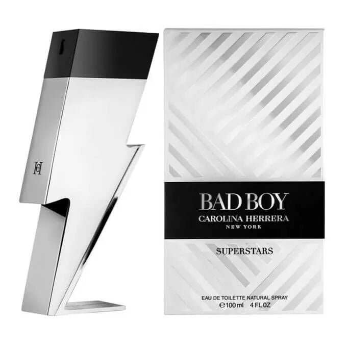 Perfume Bad Boy Superstars para Hombre de Carolina Herrera EDT 100ML