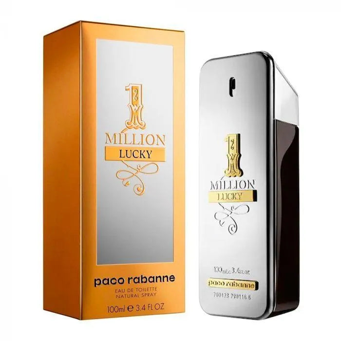 Perfume One Million Lucky para Hombre de Paco Rabanne Eau de Toillete 100 y 200 ml