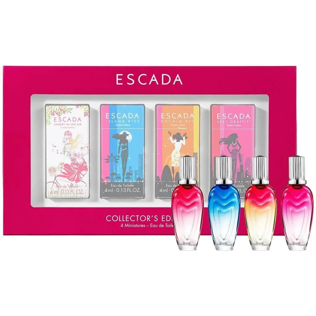Mini Set 4 Piezas Escada para Mujer de Escada 4ML