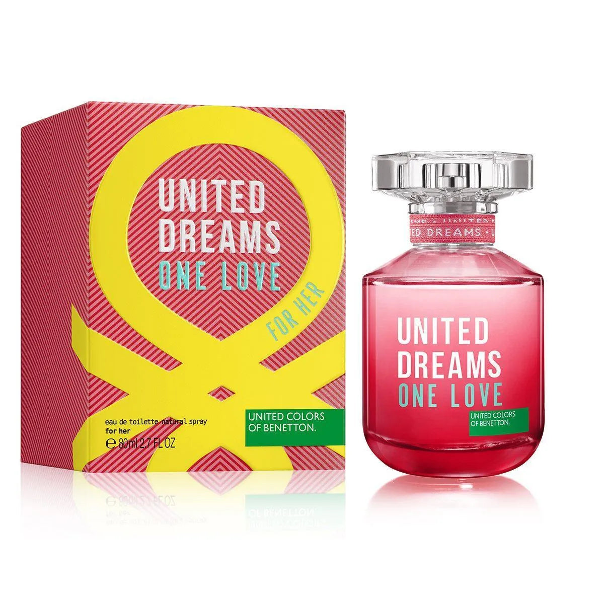 Perfume United Dreams One Love para Mujer de Benetton EDT 80ML