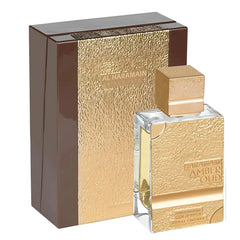 Perfume Amber Oud Gold 999.9 Dubai Edition Unisex de Al Haramain Extrait de Parfum 75ML