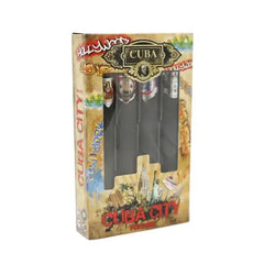 Mini Set 4 Piezas Cuba City para Hombre de Cuba Paris EDT 35ML