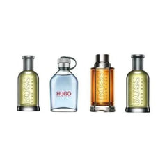 Mini Set 4 Piezas Hugo Boss para Hombre EDT 5ML
