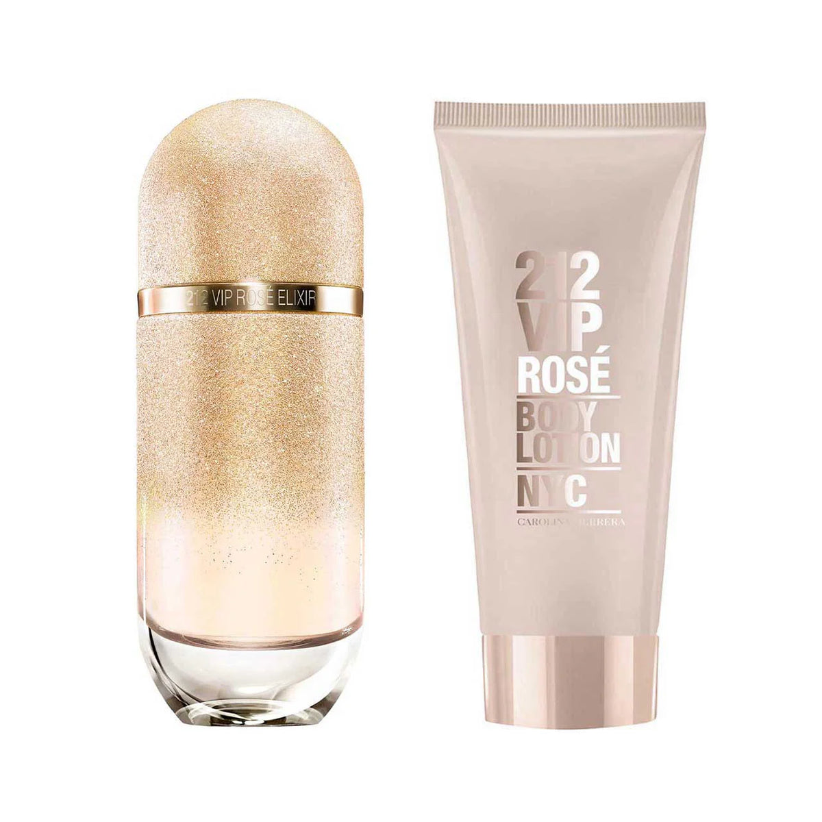 Set 2 Piezas 212 VIP Rose Elixir para Mujer de Carolina Herrera EDP