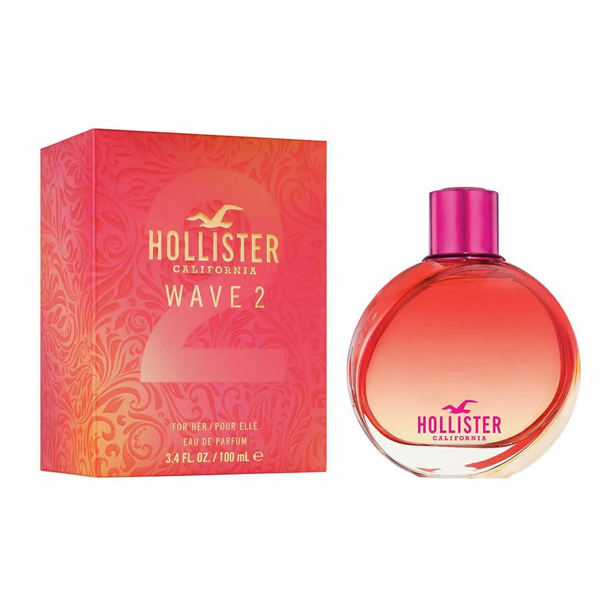 Perfume Wave 2 para Mujer de Hollister EDP 100ML