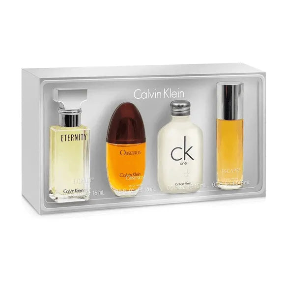 Mini Set 4 Piezas Para Mujer de Calvin Klein 15ML
