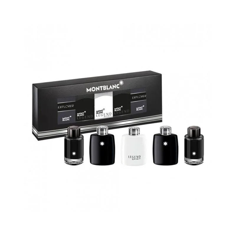 Mini Set 5 Piezas MontBlanc para Hombre 4.5ML