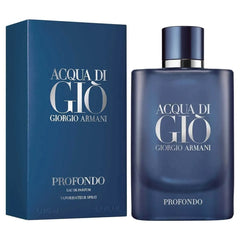 Perfume Acqua Di Gio Profondo para Hombre de Giorgio Armani EDP 75ML y 125ML