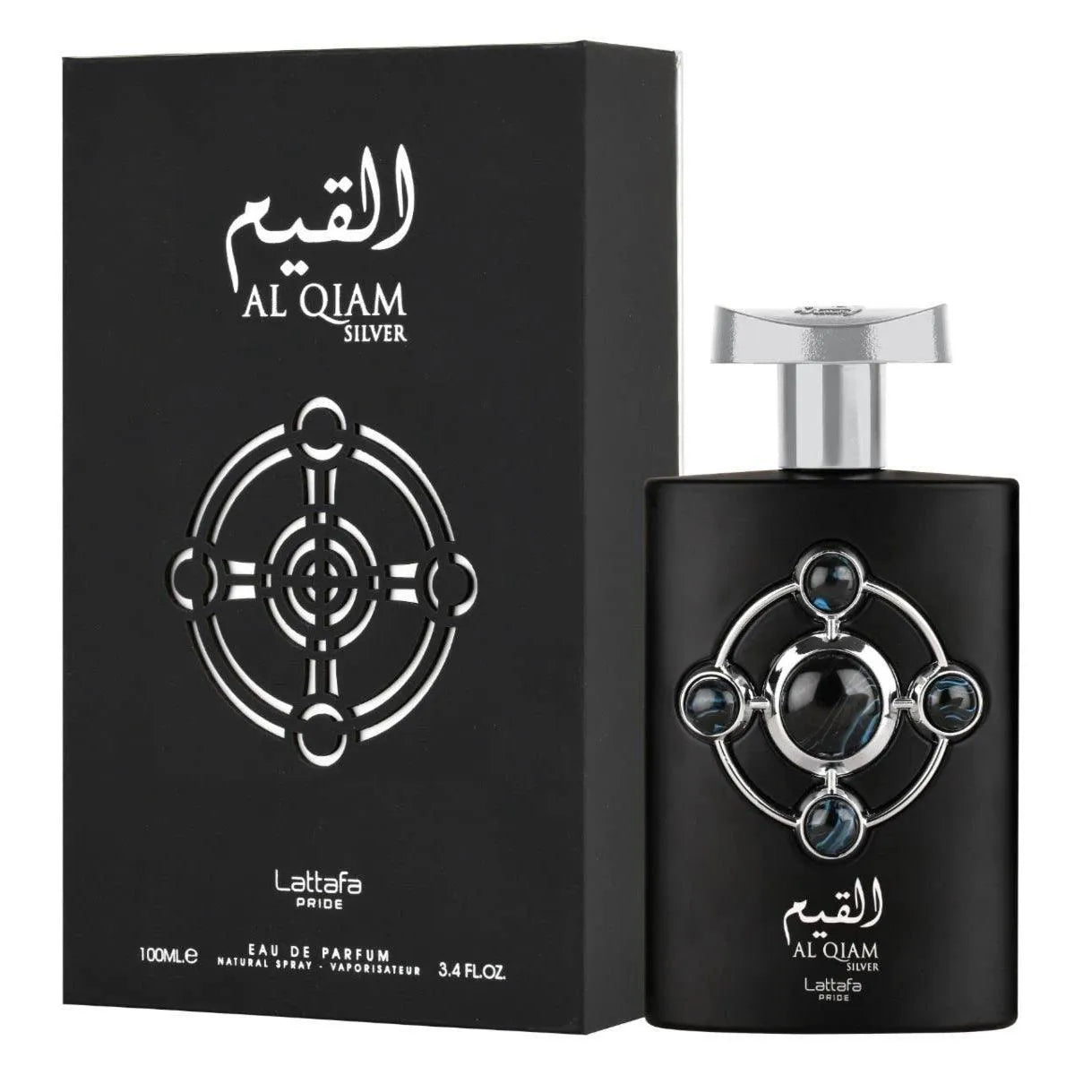 Perfume Al Qiam Silver Unisex de Lattafa EDP 100ML