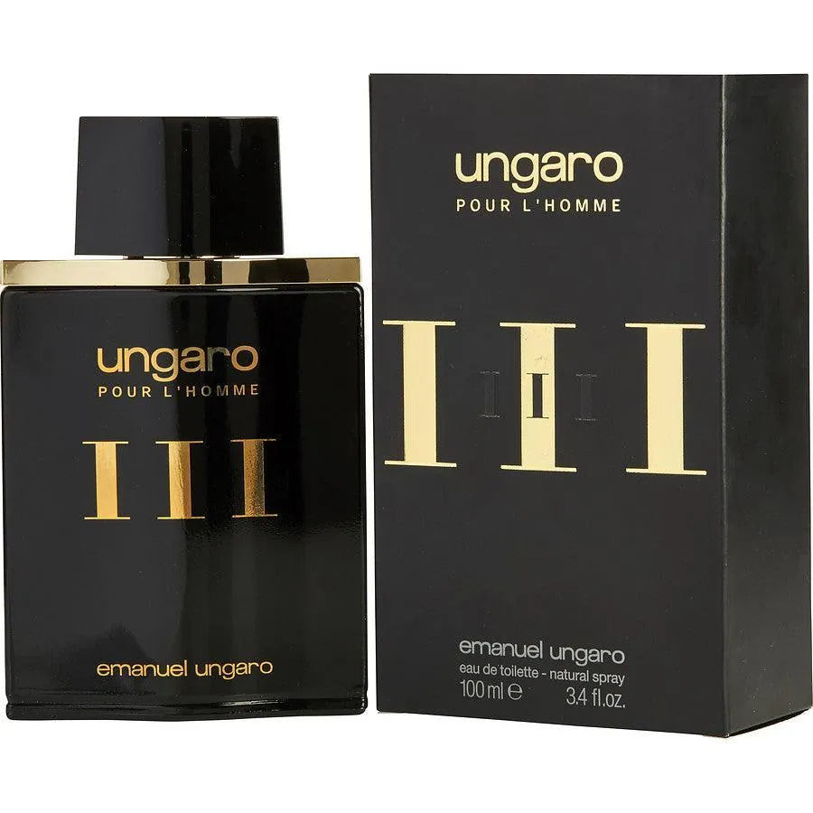 Perfume Ungaro pour L'Homme III para Hombre de Emanuel Ungaro EDT 100ML