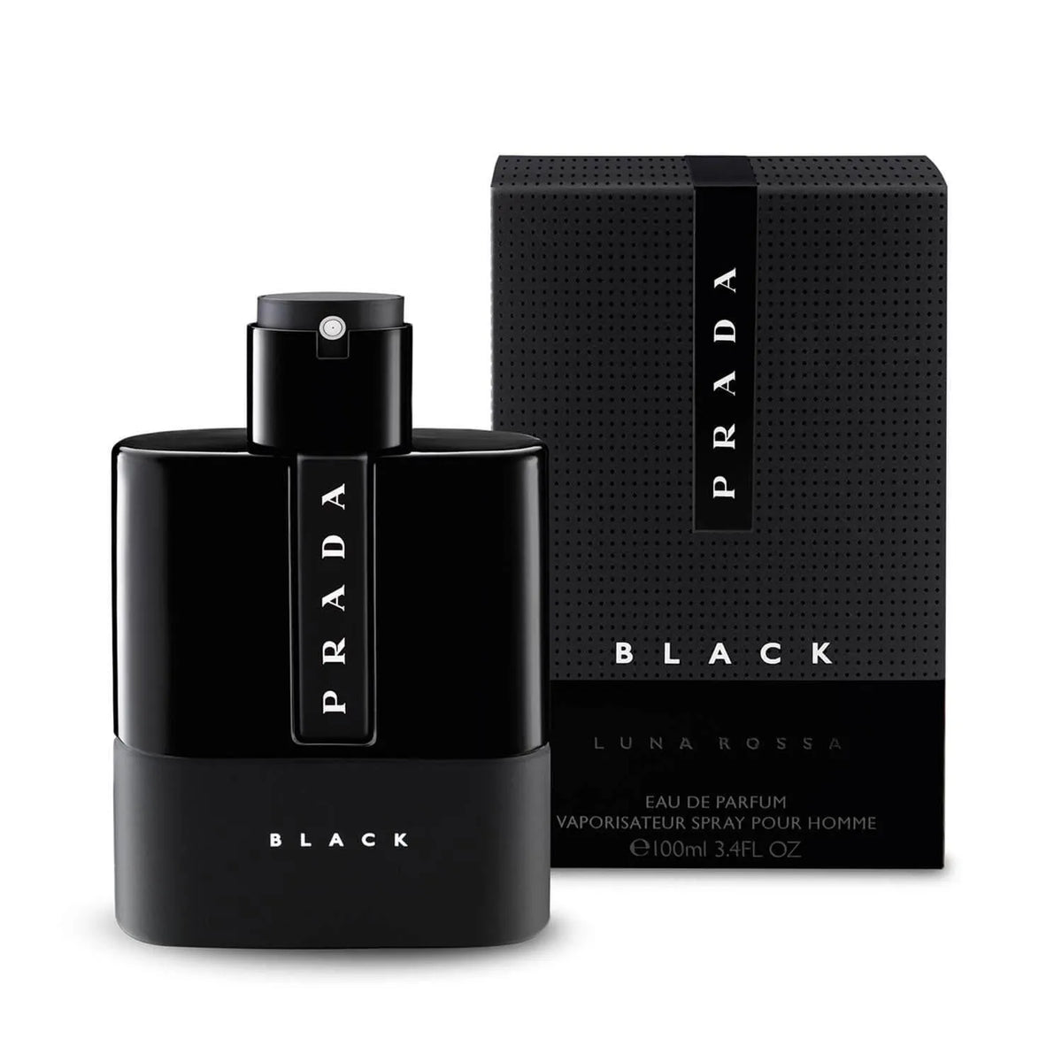 Perfume Luna Rossa Black para Hombre de Prada EDP 100 ML