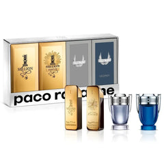 Mini Set 4 Piezas Travel Exclusive para Hombre de Paco Rabanne 5ML