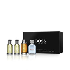 Mini Set 4 Piezas Hugo Boss para Hombre EDT 5ML