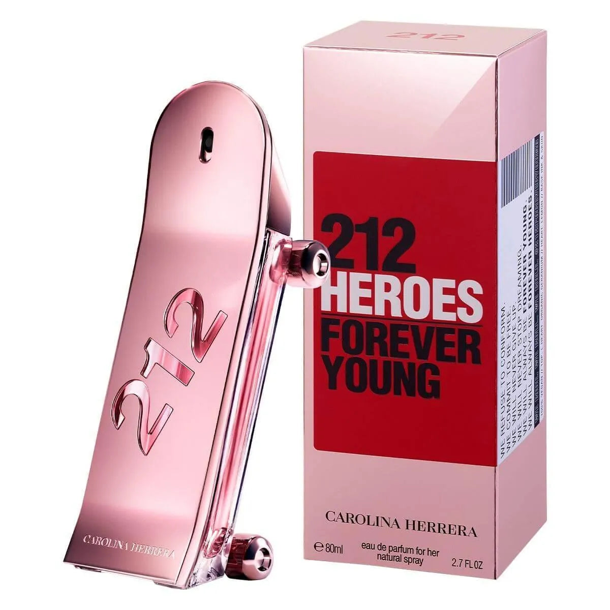 Perfume 212 Heroes Para Mujer De Carolina Herrera EDP 80ML