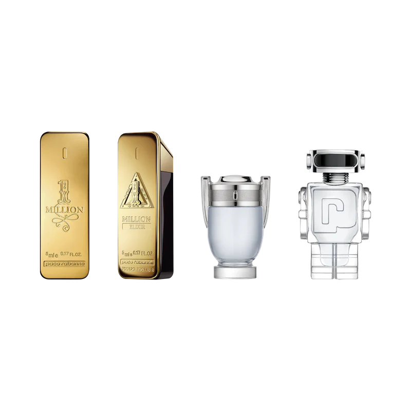 Mini Set 4 Piezas para Hombre de Paco Rabanne 5ML