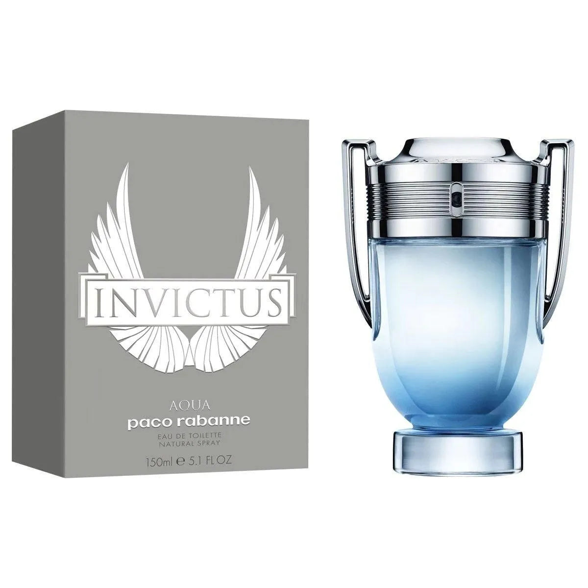 Perfume Invictus Aqua para Hombre de Paco Rabanne EDT 150ML