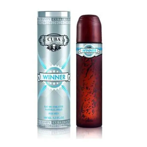 Perfume Cuba Winner Para Hombre de Cuba Paris Edt 100ML