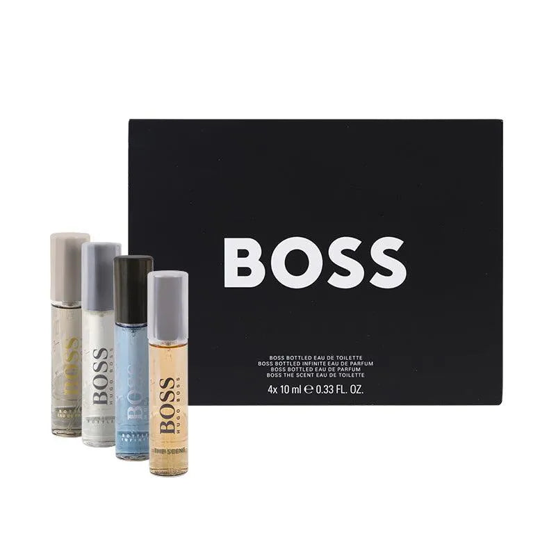Mini Set 4 Piezas Hugo Boss para Hombre 10ML
