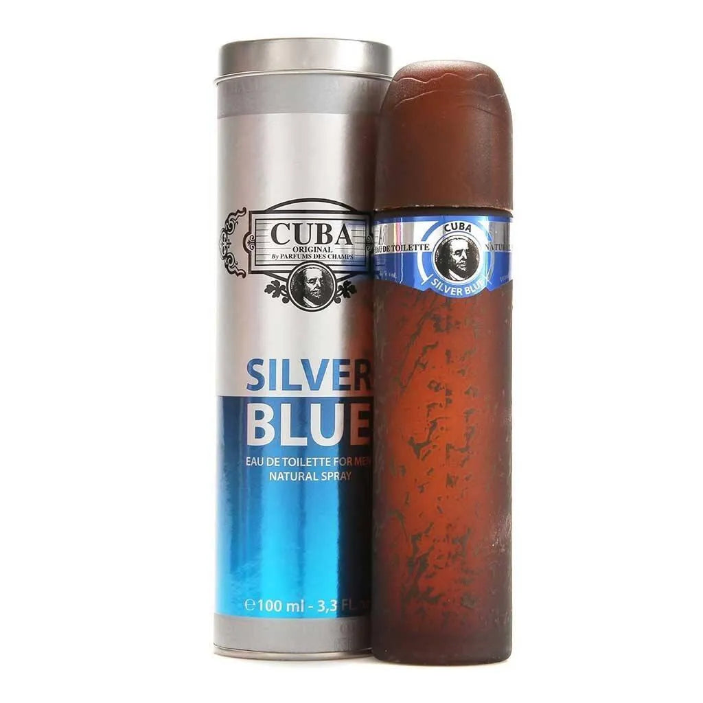 Perfume Cuba Silver Blue para hombre de Cupa Paris EDT 100ML