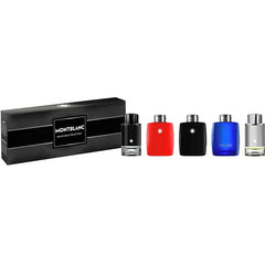 Mini Set 5 Piezas MontBlanc para Hombre 4.5ML