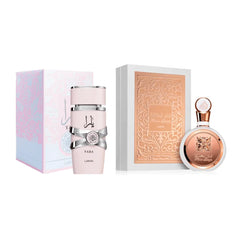Bundle Lattafa Dama: Fakar Rose - Yara