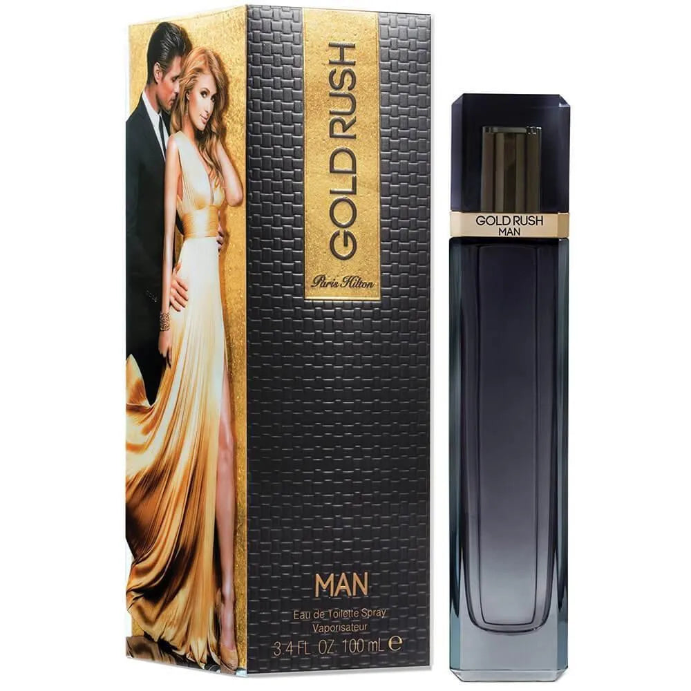 Perfume Gold Rush Para Hombre de Paris Hilton Eau de Toilette 100ML