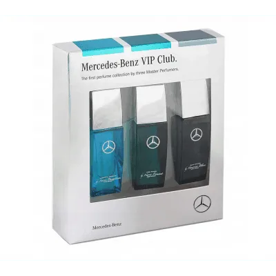 Mini set 3 Piezas Mercedes Benz Vip Club para Hombre EDT 7ML