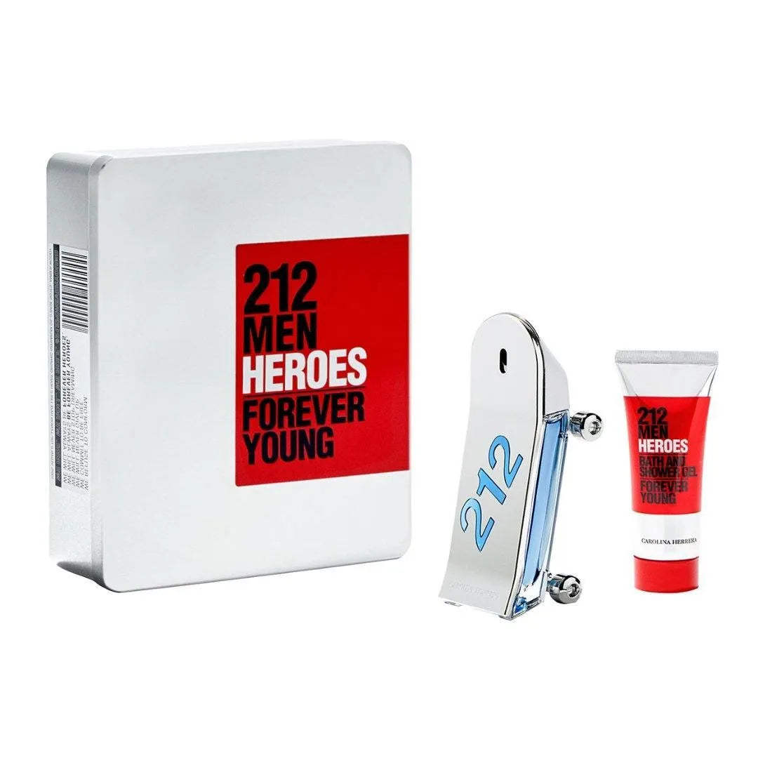 Set 2 Piezas 212 Heroes para Hombre de Carolina Herrera EDT