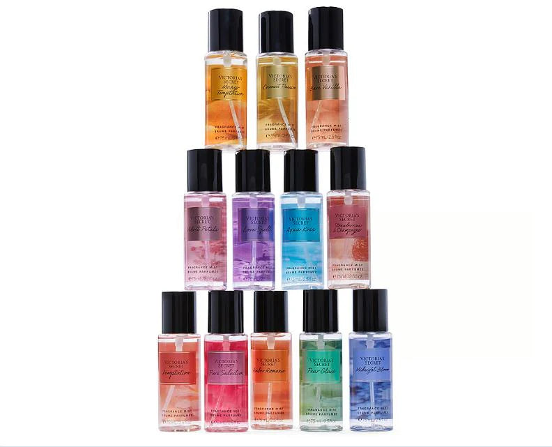 Set 12 Piezas The Ultimate Mist Exploration para Mujer de Victoria's Secret 75ML