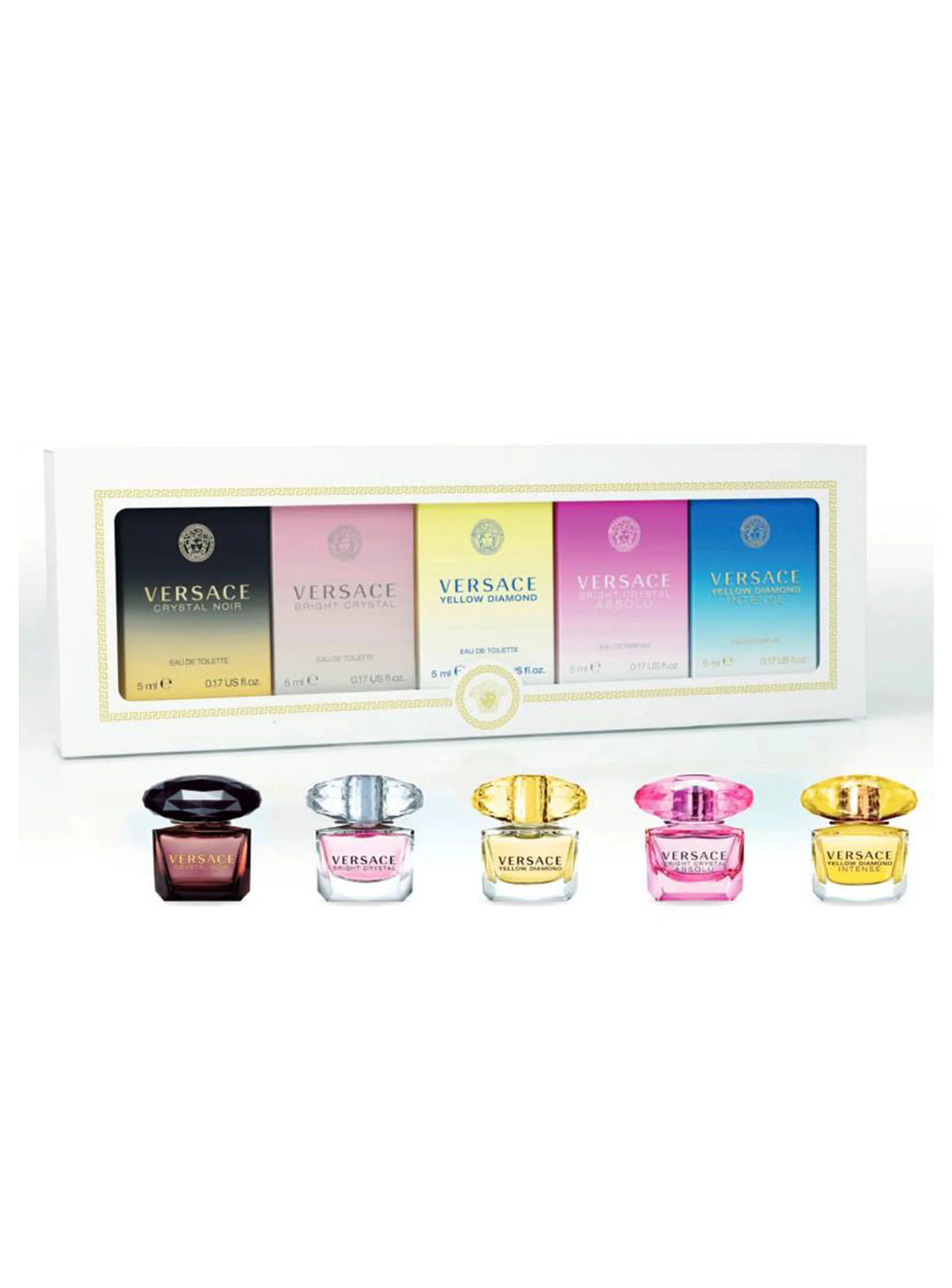 Mini Set 5 Piezas Versace Collection para Mujer 5ML