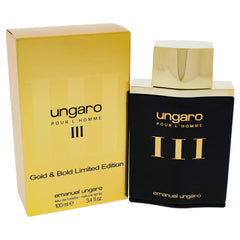 Perfume Ungaro III Gold & Bold Limited Edition Para Hombre EDT 100ML