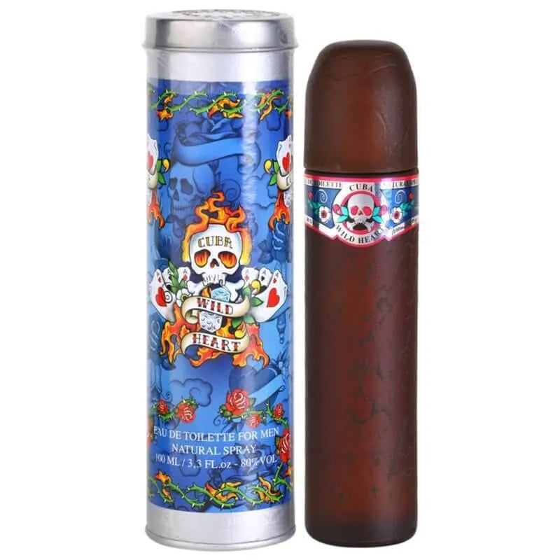 Perfume Cuba Wild Heart para Hombre de Cuba Paris EDT 100ML