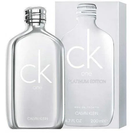 Perfume CK One Platinum Unisex de Calvin Klein EDT 200ML